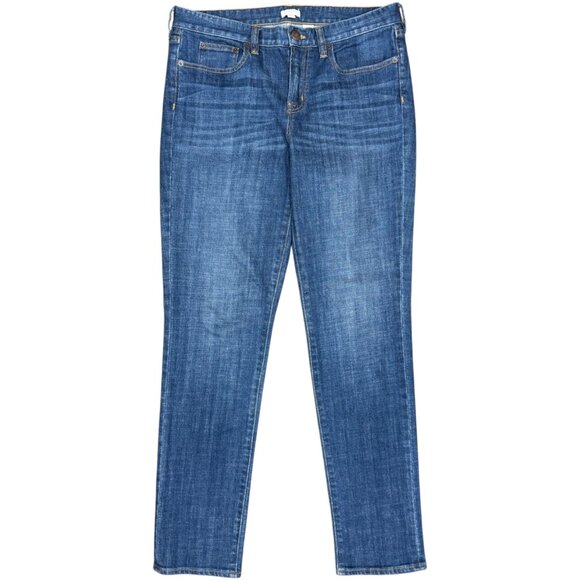EUC Women's J. CREW Stretch Mid-rise Toothpick Jeans | Size‎ 31 - Picture 2 of 8